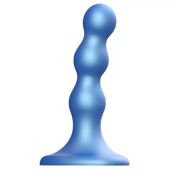 Strap-on-me Balls S - dildo con sfere e ventosa - silicone blu
