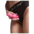 Strap-on-me Perle S - dildo perlato con ventosa (rosa)