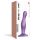 Strap-on-me Curvy M - Dildo ondulato con ventosa (viola)