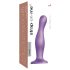 Strap-on-me Curvy L - dildo ondulato con ventosa (viola)