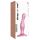 Strap-on-me Curvy S - dildo ondulato con ventosa - silicone rosa