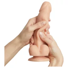   Strap-on-me S - dildo a doppio strato con ventosa (color carne)