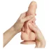 Strap-on-me S - dildo doppio strato con ventosa - colore naturale
