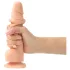 Strap-on-me S - dildo doppio strato con ventosa - colore naturale