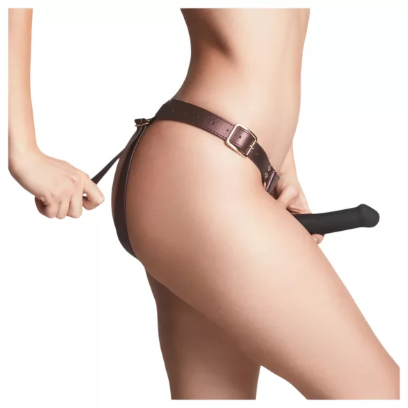 Strap-on-me - mutandine per dildo con cinturino - Taglia XS-XXL (marrone)