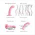 Strap-on-me M - vibratore G-spot impermeabile e pulsante (rosa)