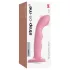 Strap-on-me M - impermeabile, vibratore pulsante punto G (rosa)