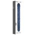 Strap-on-me - Doppio Dildo (Blu Metallico)