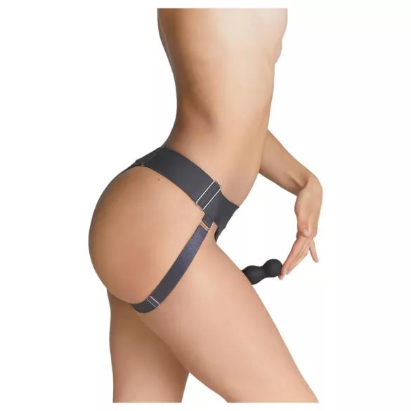 Strap-on-me - imbracatura inferiore per dildo con cinghie - XS-XXL (grigio)