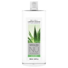   Mixgliss Nu Aloe Vera - gel per massaggio nuru e lubrificante (1000 ml)