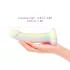 Dildolls Fantasia - dildo in silicone con ventosa (a righe)