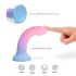 Dildolls Utopia - dildo realistico con ventosa - silicone colorato
