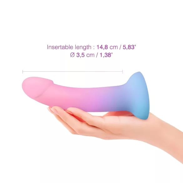 Dildolls Utopia - dildo realistico con ventosa - silicone colorato