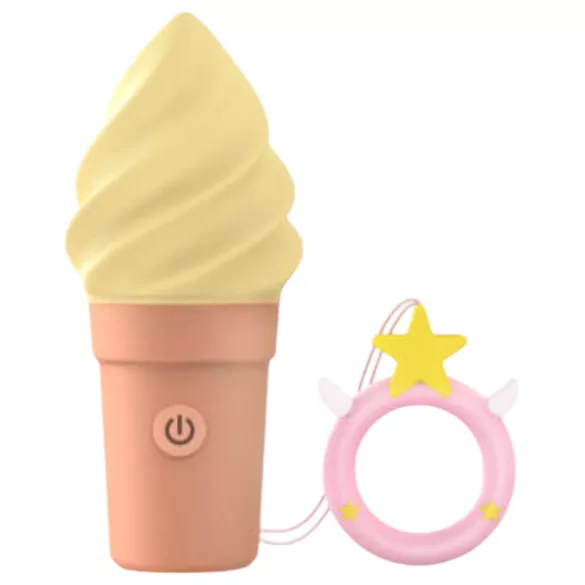 Love to Love Cand Ice - vibratore clitorideo ricaricabile (vaniglia)