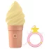 Love to Love Cand Ice - vibratore clitorideo ricaricabile (vaniglia)