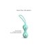 Duo di Palline Geisha in Silicone - Menta