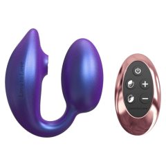   Amorevole Stimolatore del Punto-G e Clitoride Wonderlover (viola metallico)