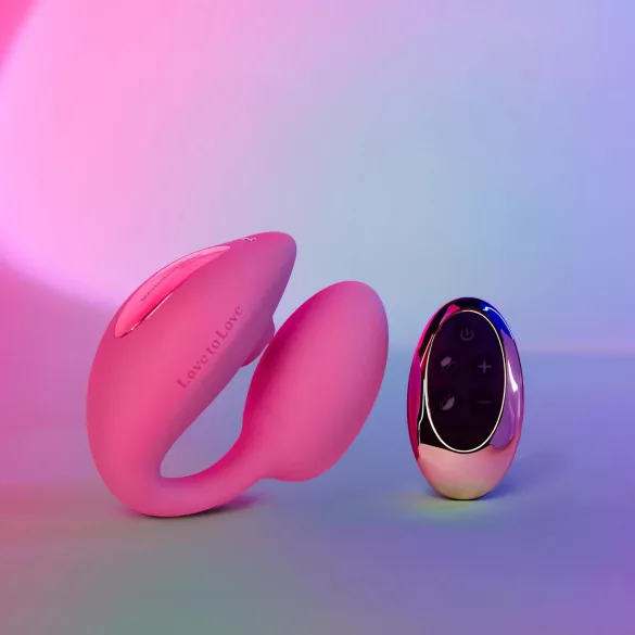 Love to Love Wonderlover - vibratore G-spot e clitorideo (rosa)