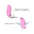 Love to Love Believer - Stimolatore clitorideo impermeabile (rosa)