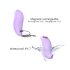 Love to Love Believer - vibratore impermeabile per clitoride (viola)