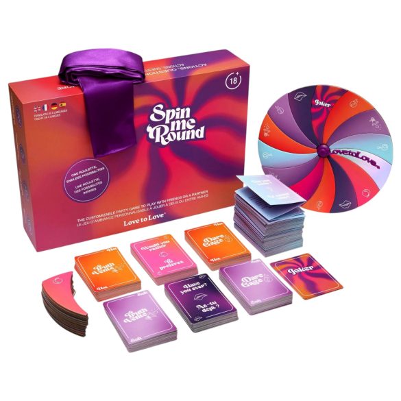 Love to Love - Gioco da tavolo roulette personalizzabile (inglese)