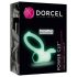 Dorcel - Anello vibrante fosforescente (bianco)