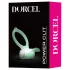 Dorcel - anello fallico vibrante fosforescente - silicone bianco