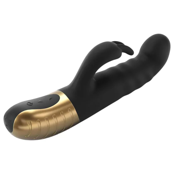 Dorcel G-stormer - vibratore a impulsi con stimolatore clitorideo (nero)