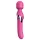 Dorcel Dual Orgasms - vibratore massaggiante 2 in 1 ricaricabile (rosa)