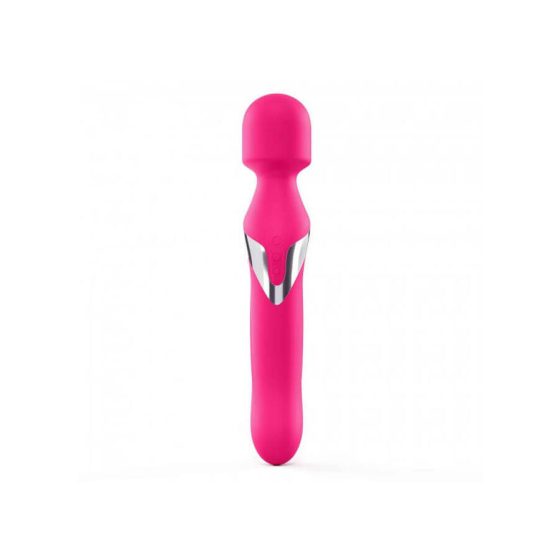 Dorcel Orgasmi Doppi - vibratore massaggio ricaricabile 2in1 (rosa)
