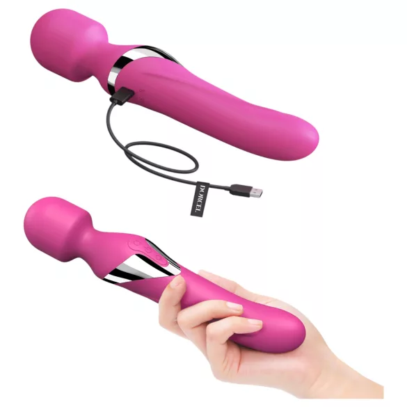 Dorcel Dual Orgasms - vibratore massaggiante 2 in 1 ricaricabile (rosa)
