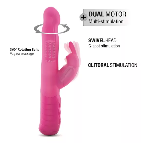 Dorcel Baby Rabbit 2.0 - vibratore clitorideo ricaricabile (rosa)