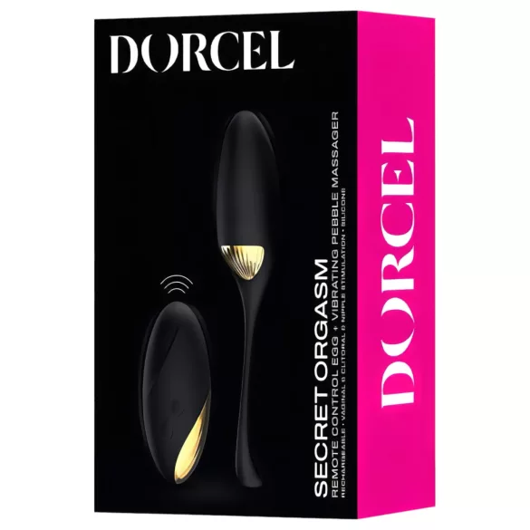 Dorcel Secret Orgasm - Ovetto vibrante (nero)