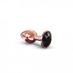   Tappo Anale Diamante Dorcel S in Alluminio - Piccolo (Oro Rosa)
