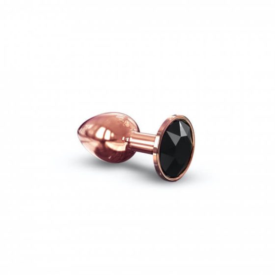Tappo Anale Diamante Dorcel S in Alluminio - Piccolo (Oro Rosa)