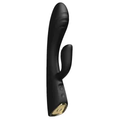   Dorcel Flexi Rabbit - vibratore riscaldante con stimolatore clitorideo (nero)
