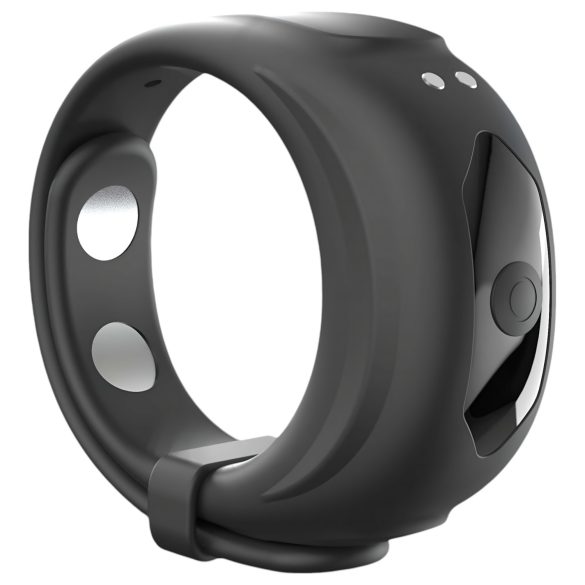 Dorcel - anello vibrante e regolabile (nero)