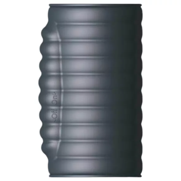 Dorcel Deepvibe - anello fallico vibrante - silicone grigio