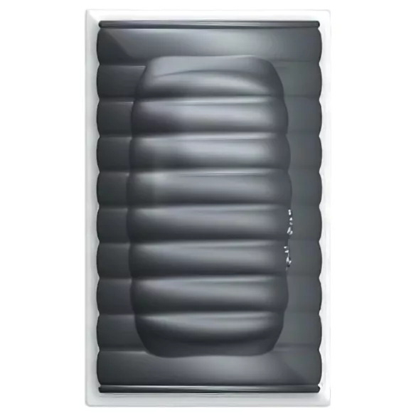 Dorcel Deepvibe - anello fallico vibrante - silicone grigio