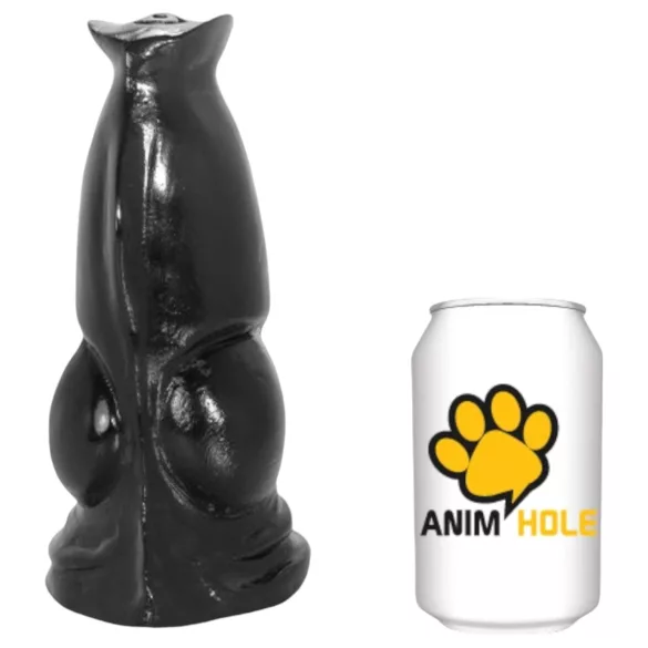 AnimHole Wolf - dildo realistico forma lupo - 21cm - nero