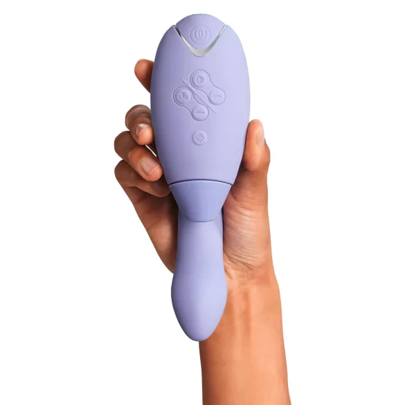 Womanizer Duo 2 - vibratore doppia stimolazione punto G e clitoride - viola