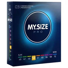 My.Size PRO - preservativi su misura - 53 mm (3 pz)