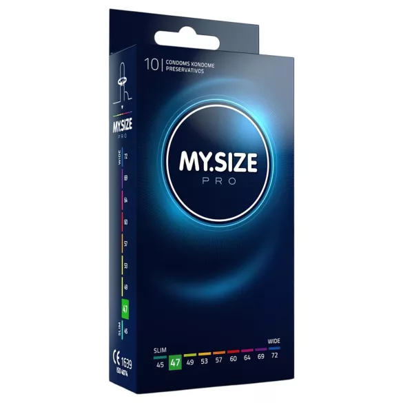 My.Size PRO - preservativi su misura - 47 mm (10 pz)