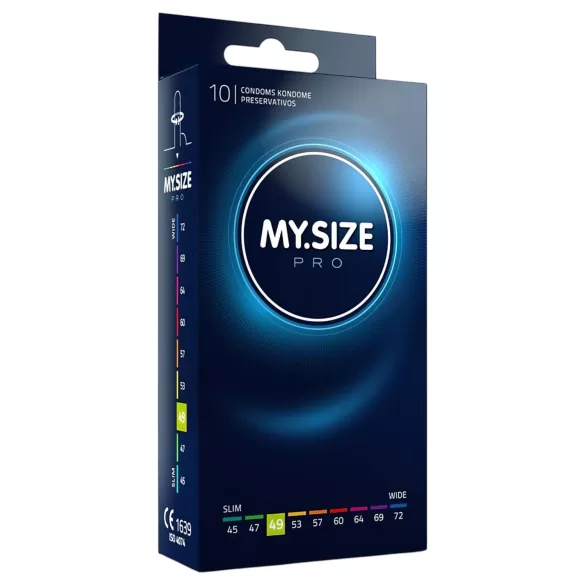 My.Size PRO - preservativi su misura - 49 mm (10 pz)