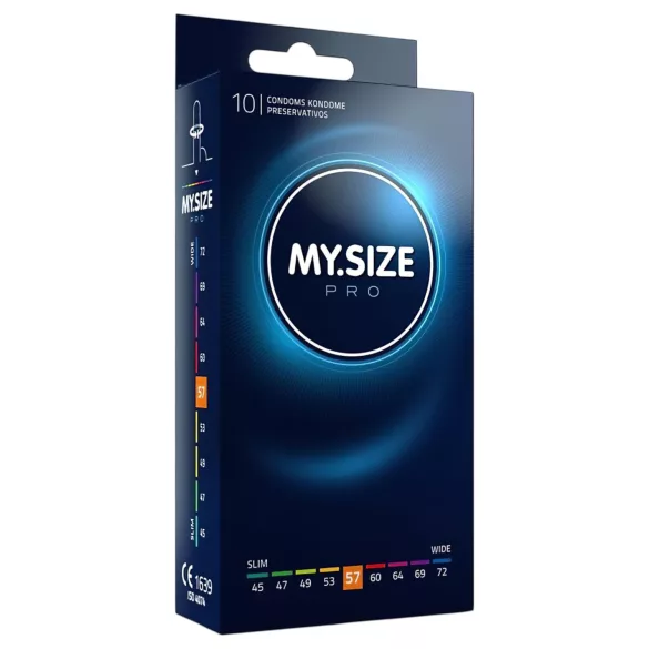 My.Size PRO - preservativi su misura - 57 mm (10 pz)