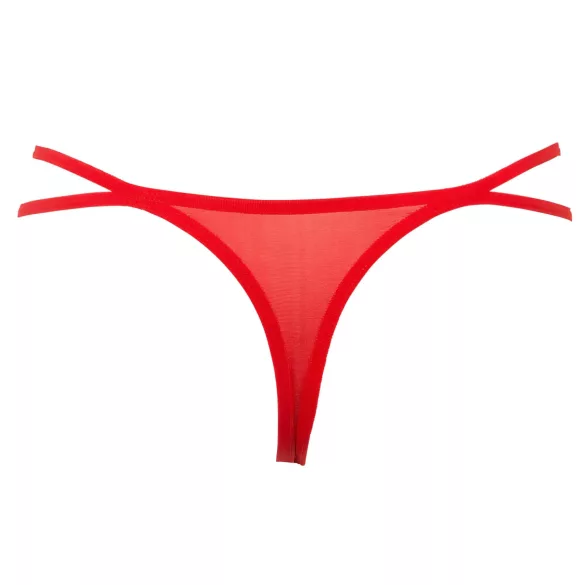 Panty Rose - tanga nascosto in rosa - rosso (S-L)