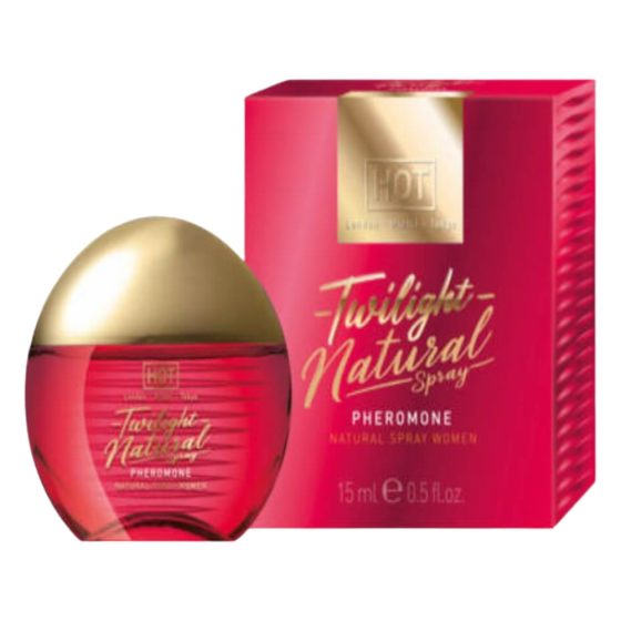 Parfum Naturale HOT Twilight Senza Profumo con Feromoni per Donna (15ml)