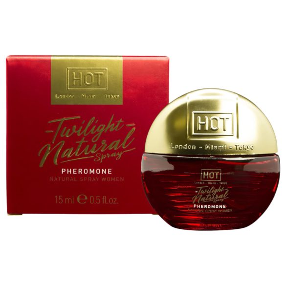 HOT Twilight Natural - Profumo ai feromoni per donna (15ml) - inodore