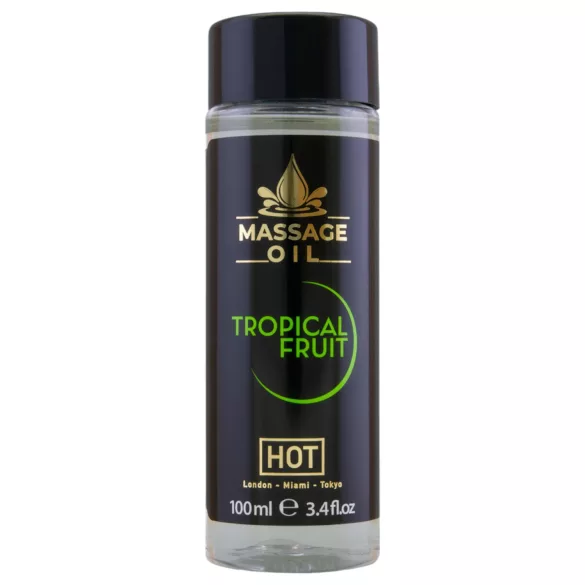 HOT - olio per massaggi idratante - frutta tropicale - 100ml