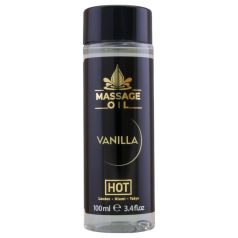 HOT olio da massaggio per la pelle alla vaniglia (100 ml)